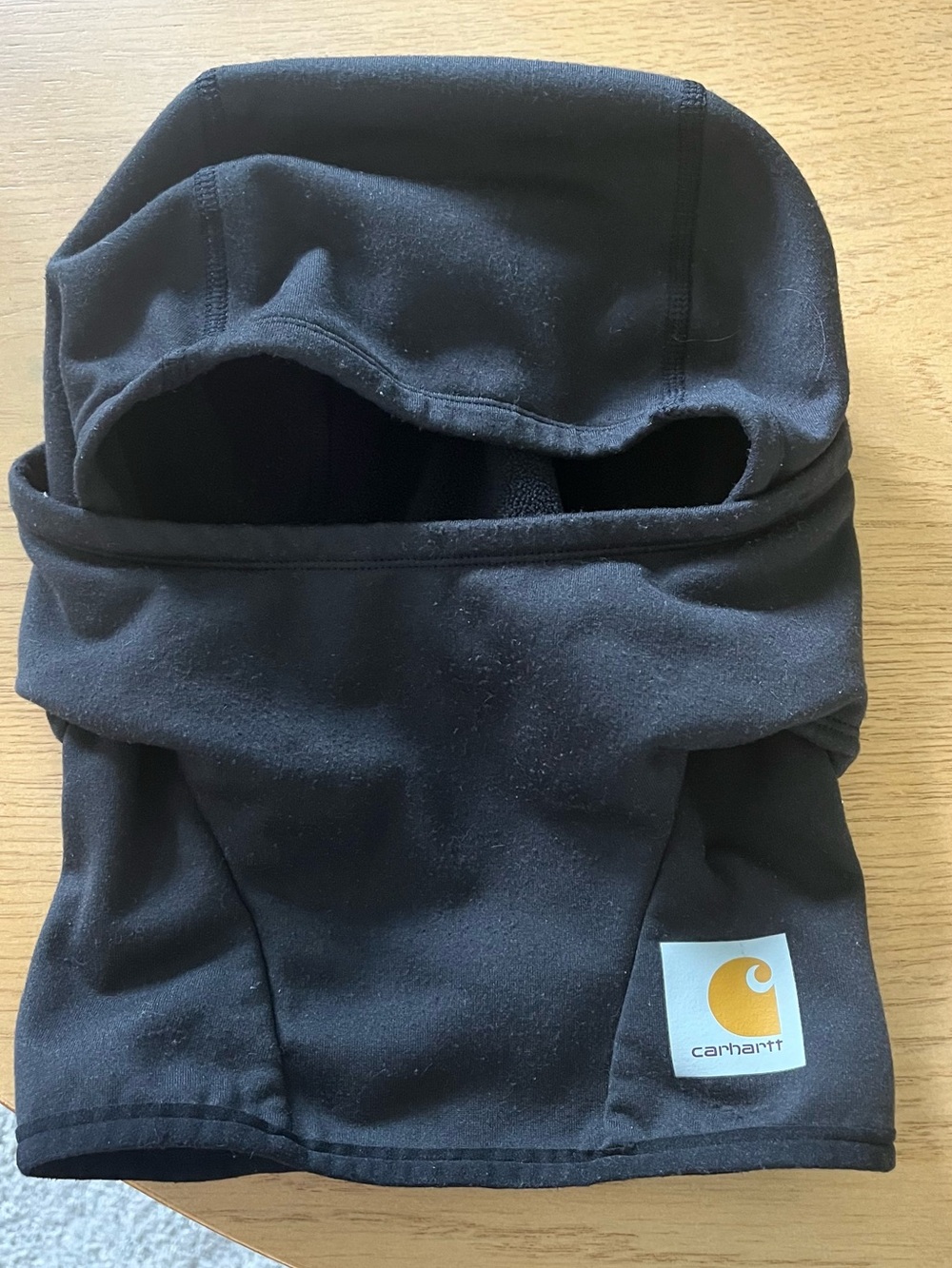 Carhartt Black Hooded Balaclava Helmet Liner